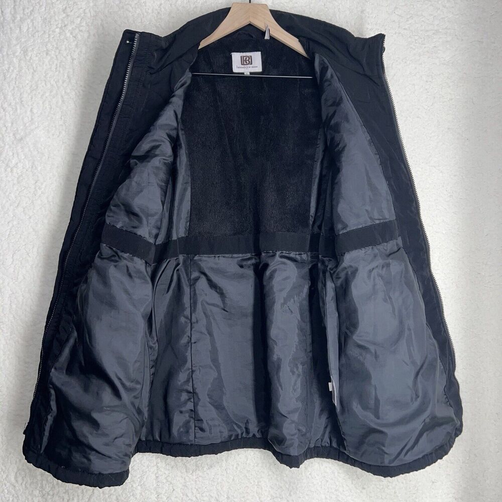 Laundry By Design Black Jacket XL Zip Button Hook - Picture 10 of 10
